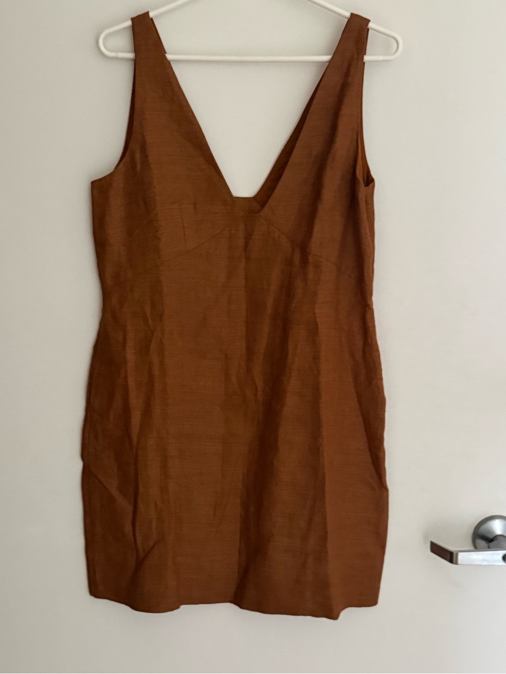 Linen dress, worn once